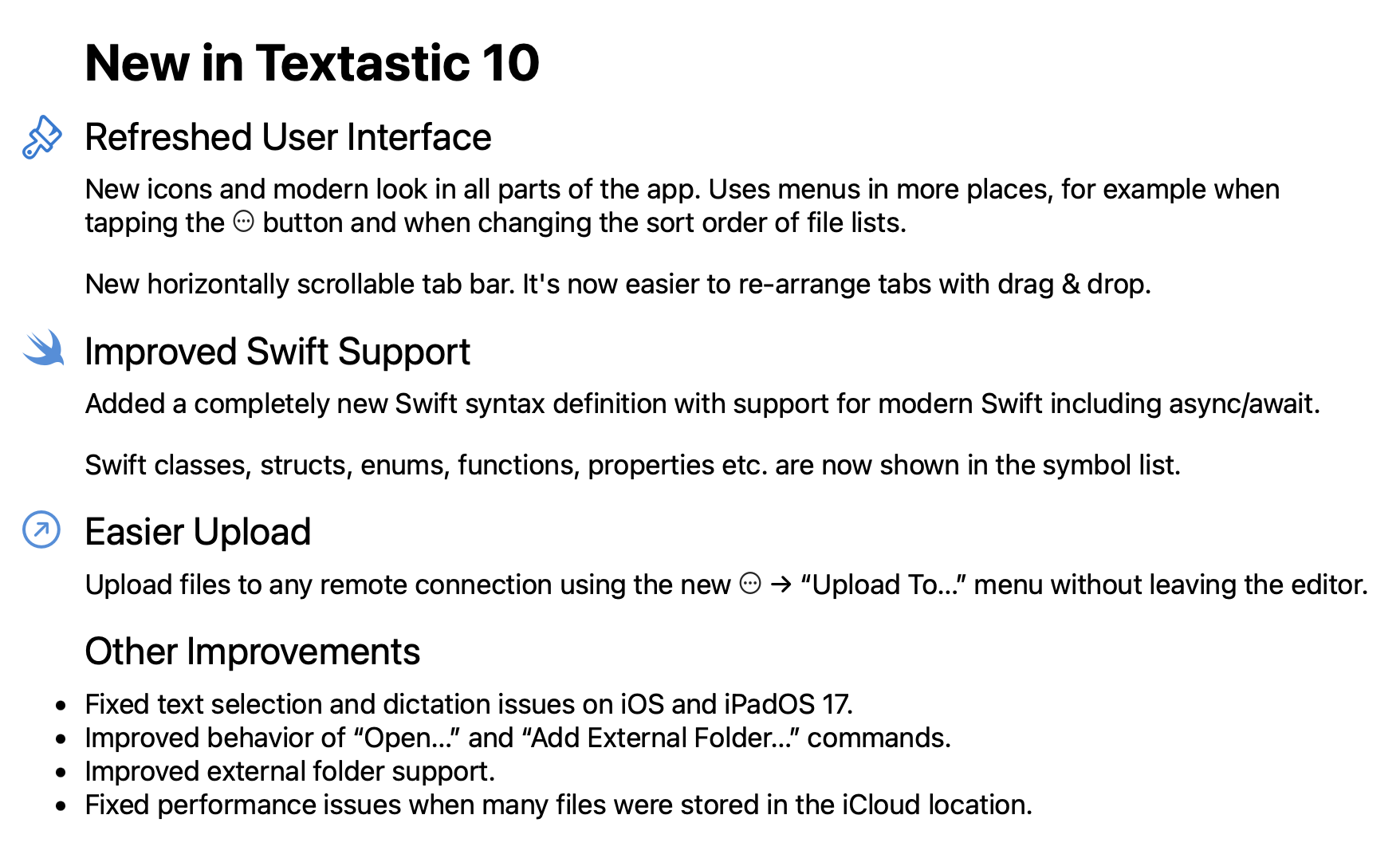Textastic textastic social blach io mastodon